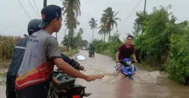 Banjir di Sumbawa Menyebabkan Seribuan Rumah Terendam