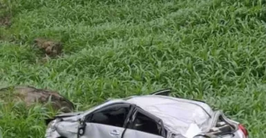 Kecelakaan di Gorontalo Utara, Sebuah Mobil Terjun ke Jurang