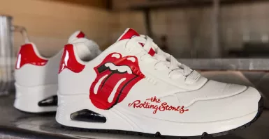 Nyentrik! Skechers Gandeng The Rolling Stone Hadirkan Sneaker Terbaru