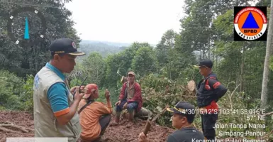 1 Desa Terisolasi Akibat Bencana Tanah Longsor OKU Selatan