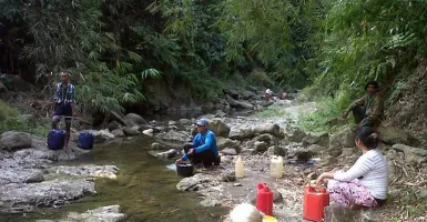 Mayoritas Wilayah di Sukabumi Rawan Kelangkaan Air Bersih Akibat El Nino