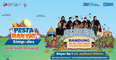Majukan UMKM, Pesta Rakyat Simpedes 2023 Padukan Hiburan dan Edukasi di Bandung