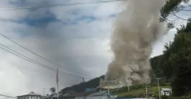 Kebakaran di Dogiyai Papua Tengah, 2 Kantor dan 8 Rumah Ludes
