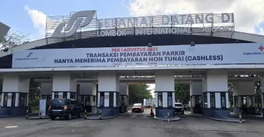 Bandara Bizam Lombok Terapkan Parkir Nontunai, Sepeda Motor Belakangan