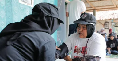 Manuver Mulia KST Dukung Ganjar, Gelar Cek Kesehatan Gratis ke Lansia