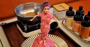 Barbie Gaun Daging, Kuliner Unik yang Cuma Ada di Rokurenya