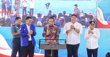 Ditemani Menpora Dito Ariotedjo, Presiden Jokowi Buka Rakernas GAMKI 2023