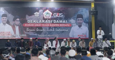 Rangkul Forum Umat Islam, Gardu Ganjar Gelar Deklarasi Damai di Serang