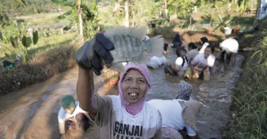 Ngobeng Lauk, Cara Ganjar Sejati Perkuat Silaturahmi di Ciamis