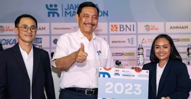 Sukseskan Jakarta Marathon 2023, Luhut Binsar Pastikan Kualitas Udara Bersih