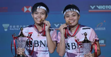 Medali Perak Kejuaraan Dunia Milik Apriyani/Fadia Masuk Sejarah BWF