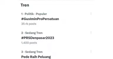 PRS Denpasar 2023 Trending Topic X, Acaranya Seru