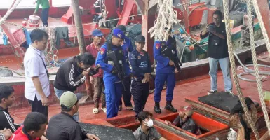 2 Kapal Asing di Natuna Berbendara Vietnam Ditangkap Baharkam Polri