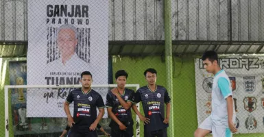 Turnamen Futsal Piala Ganjar Pranowo Dimeriahkan Ribuan Milenial Cirebon