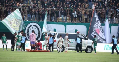 Kemenangan Mahal Bali United Atas PSS Sleman, Novri Digotong Ambulans Masuk RS