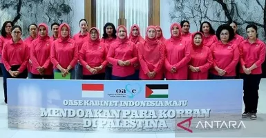 Serukan Hentikan Kekerasan di Palestina, Iriana Jokowi: Berharap Perang Diakhiri