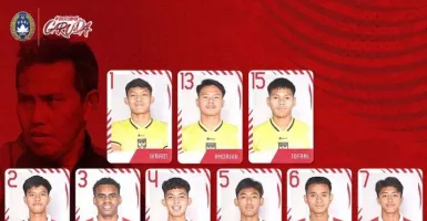 Ini Nomor Punggung Pemain Timnas Indonesia U-17 di Piala Dunia U-17 2023, Siapa Jagoanmu?