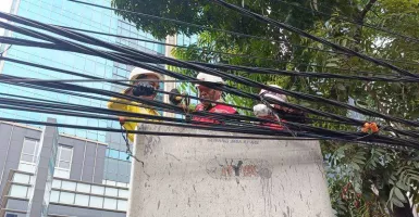 Banyak Kabel Semrawut di Jakarta, Ahli Planologi Buka Suara