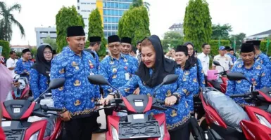 177 Lurah di Kota Semarang Dapat Motor Dinas Baru