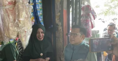 Cak Imin Tampung Keluhan Harga Pangan Naik dari Pedagang di Pekanbaru