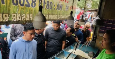 Gibran Rakabuming Raka Dapat Keluhan Harga Bahan Pokok Naik di Jakarta