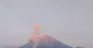 Waspada! Gunung Semeru Kembali Erupsi, Letusan Setinggi 1 Km