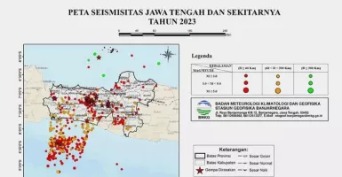 BMKG: Terjadi 601 Kali Gempa di Jawa Tengah, Dieng Paling Sering
