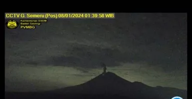 8 Gunung Api di Indonesia Erupsi 66.197 Kali, Gunung Semeru Paling Sering