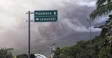Dampak Erupsi Gunung Lewotobi Laki-Laki, Jalan Trans Flores Berlaku Sistem Buka Tutup