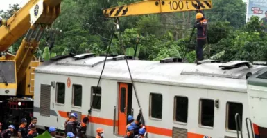 Lokomotif KA Pandalungan yang Anjlok Kelar Dievakusi, Jalur Kereta di Sidoarjo Bisa Dilewati