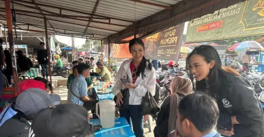 Datang ke Pasar Kemis, TPM Ganjar-Mahfud Serap Aspirasi Pemuda