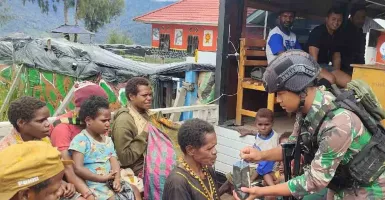 500 Orang Mengungsi ke Pos TNI, Ketakutan KKB Kembali Berulah di Intan Jaya