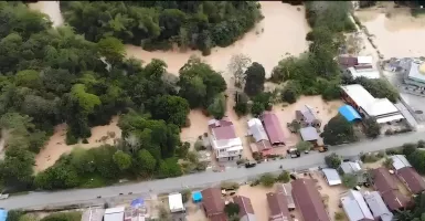 100 Rumah di Mangkupadi Kalimantan Utara Terendam Banjir