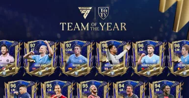 Team of The Year Telah Diumumkan EA Sports FC, Siapa yang Terbaik?