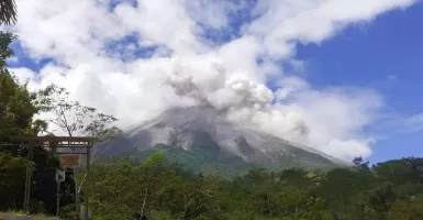 Gunung Merapi Muntahkan Guguran Lava 143 Kali ke Arah Selatan dan Barat Daya