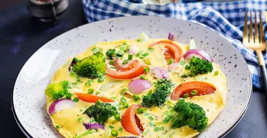 Resep Telur Dadar Paprika Brokoli, Sarapan Lezat Penuh Nutrisi dan Serat