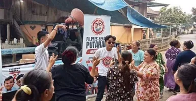 Turun Langsung ke Sumsel, GSP Gaungkan Pilpres Sekali Putaran