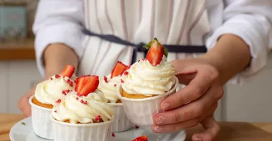 Resep Cupcake Stroberi, Suguhan Lezat dan Spesial di Hari Valentine