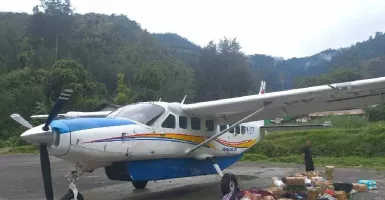 Polda Papua: KKB Berulah, Tembak Pesawat Milik Asean Air di Beoga