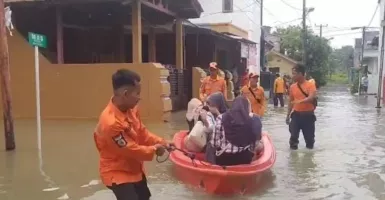Banjir Landa Kota Serang Banten, Ini Kondisinya