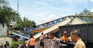 Flyover Bantaian di Muara Enim Sumsel Ambruk, BBPJN Ungkap Penyebabnya