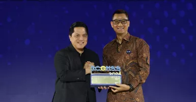 Dirut PLN Raih Best CEO of Communications, Erick Thohir Dorong Keterbukaan Informasi