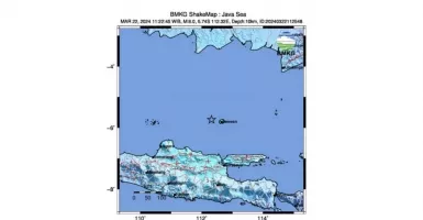 Gempa Magnitudo 6 Guncang Tuban, Terasa hingga Semarang dan Yogyakarta