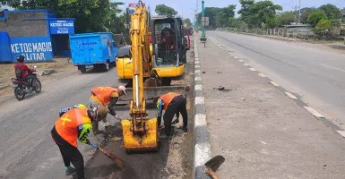 Astaga! 100 Km Jalan di Jateng Rusak Akibat Banjir