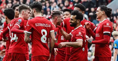 Bungkam Brighton, Liverpool Perpanjang Rekor Tak Terkalahkan di Anfield