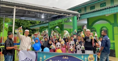 Aice Bagikan Jutaan Es Krim ke 5 Ribu Masjid di Seluruh Indonesia