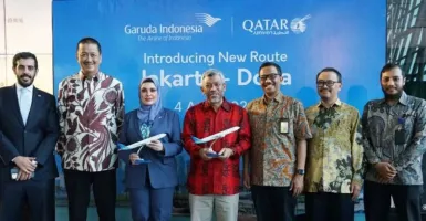 Garuda Indonesia Buka Rute Penerbangan Jakarta-Doha PP, Ini Jadwalnya