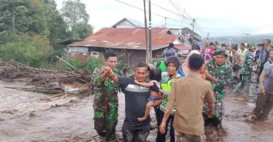 Banjir Lahar Dingin dari Gunung Marapi, 256 Warga Terdampak