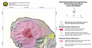 Status Gunung Awu di Sulawesi Utara Naik, dari Waspada Jadi Siaga