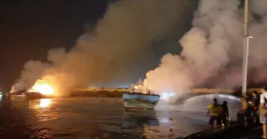 Kapal di Pelabuhan Perikanan Samudra Cilacap Terbakar, 1 Nakhoda Meninggal